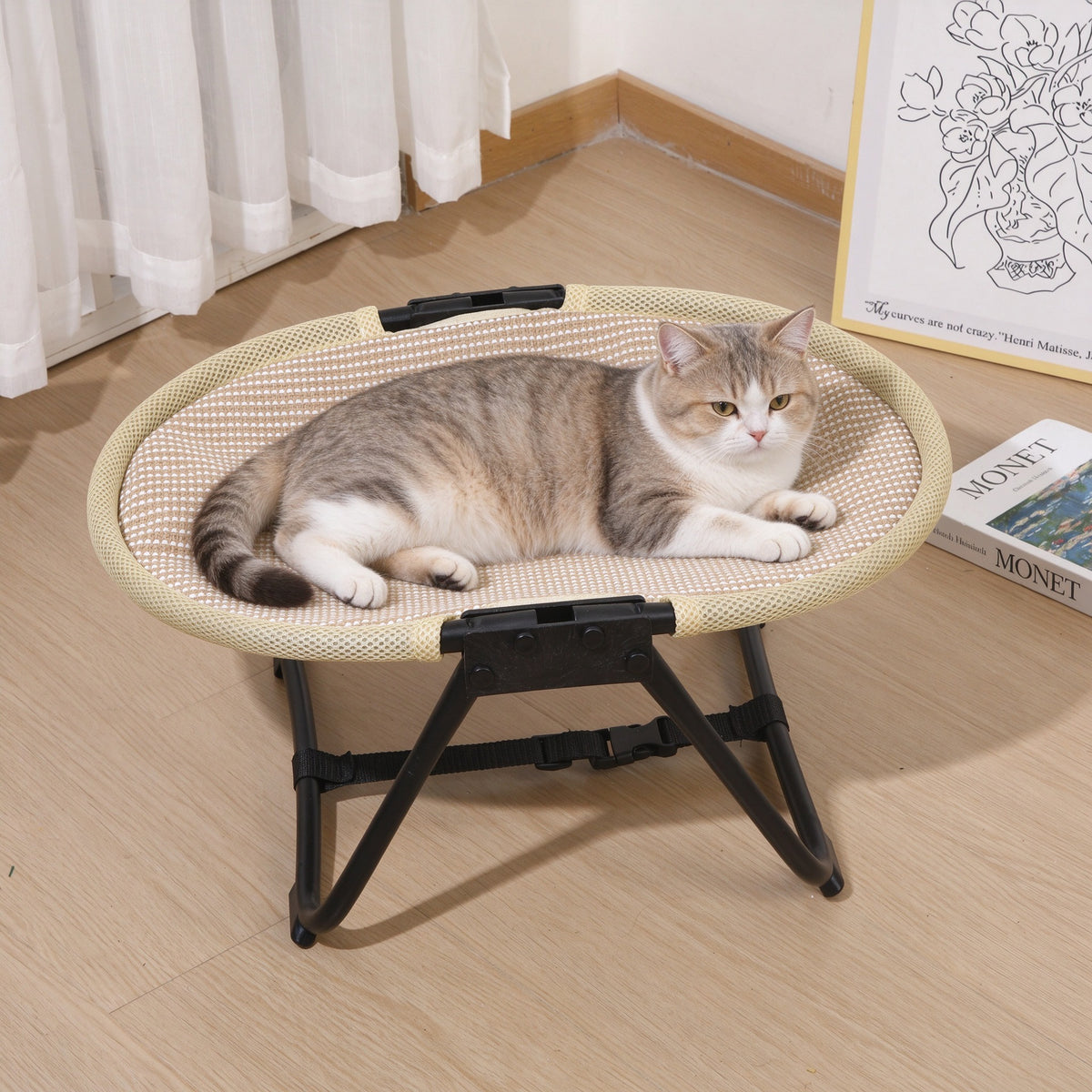 Folding cat and dog beds
